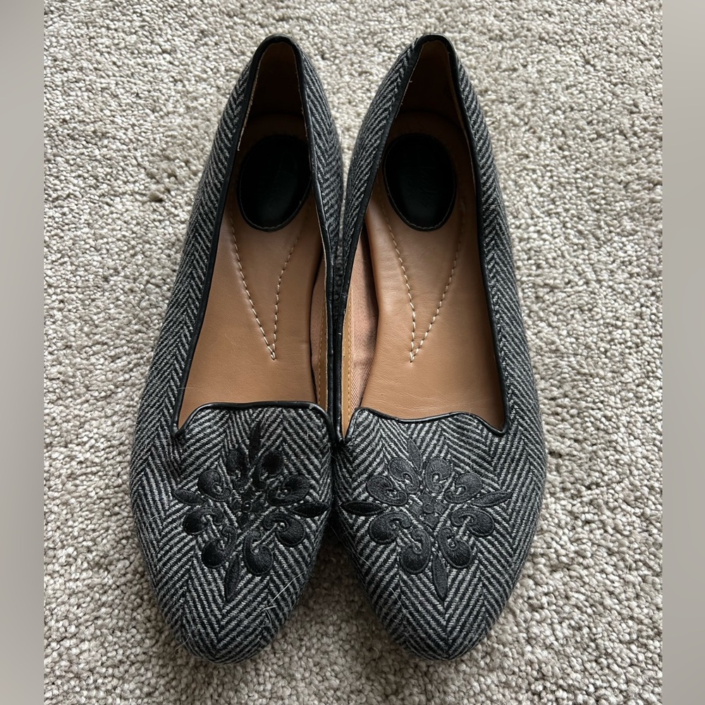 Clarks Herringbone Loafer/Flat